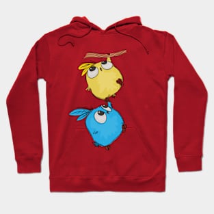 cute bird cartoon Hoodie